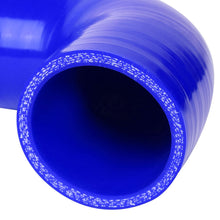 Load image into Gallery viewer, 2.25" 90 Degree Silicone Hose - 3-Ply Blue
