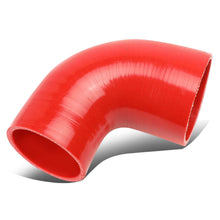 Load image into Gallery viewer, 2.50" to 2.75" Silicone Reducer Hose 3-Ply 90 Degree Red