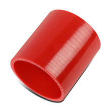 Load image into Gallery viewer, 2.50" Red Silicone Hose - 3-Ply Straight Performance Intake