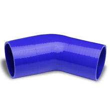 Load image into Gallery viewer, 2.75" to 3.00" 45 Degree Reducer Silicone Hose 3-Ply Blue