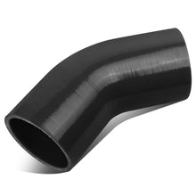 Load image into Gallery viewer, 2.75" 45 Degree Silicone Hose 3-Ply Black