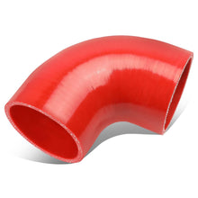 Load image into Gallery viewer, 2.75" 90 Degree Silicone Hose 3-Ply Red