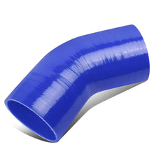 Load image into Gallery viewer, 3.00" 45 Degree Silicone Hose 3-Ply Blue