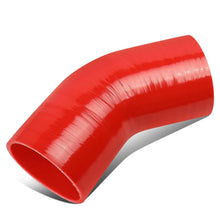 Load image into Gallery viewer, 3.00" 45 Degree Silicone Hose 3-Ply Red