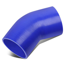 Load image into Gallery viewer, 3.50" 45 Degree Silicone Hose - 3-Ply Blue
