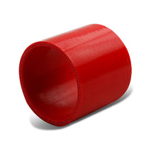 Load image into Gallery viewer, 3.50" Red Silicone Hose - 3-Ply Straight