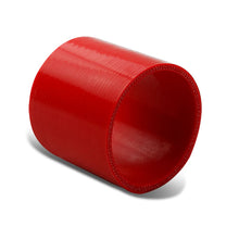 Load image into Gallery viewer, 3.50" Red Silicone Hose - 3-Ply Straight