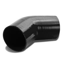 Load image into Gallery viewer, 4.00" 45 Degree Silicone Hose - 3-Ply Black