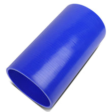 Load image into Gallery viewer, 4 Inch Blue Silicone Hose - 3-Ply - 8 Inch Long