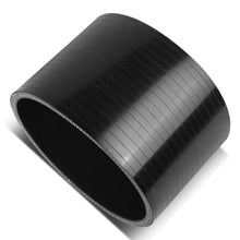 Load image into Gallery viewer, 4.00" Black Silicone Hose - 3-Ply Straight