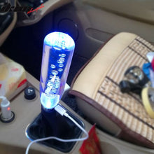 Load image into Gallery viewer, Universal LED RGB Shift Knob 10mm Transparent Bubble W Thread Adapters