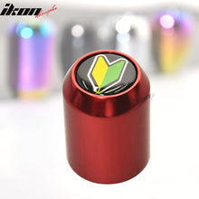 Load image into Gallery viewer, Honda Civic JDM Red MT Shift Knob Wakaba Driver Badge Beginner Leaf