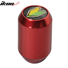 Load image into Gallery viewer, Red M8X1.25MM MT MUG Gear Shift Shifter Knob Screw On BD Emblem Logo