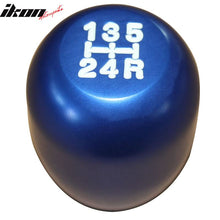 Load image into Gallery viewer, Blue M12X1.75MM Thread MT Manual T-R Gear Racing Shift Knob 5 Speed