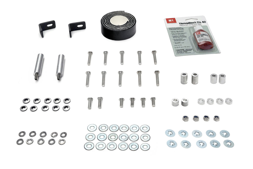 HPS Performance Rear Skid Plate Kit SP-102P Polished