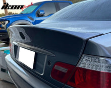 Load image into Gallery viewer, 1999-2006 BMW E46 3-Series Coupe 2DR CSL Style Black Trunk Spoiler PU