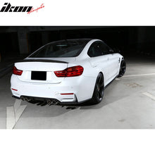 Load image into Gallery viewer, 2015-2020 BMW F82 M4 3D Style Rear Trunk Spoiler Wing Lip Black PU