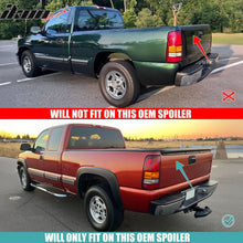 Load image into Gallery viewer, 1999-2006 Chevrolet Silverado MDA 3P Style Black Trunk Spoiler PU