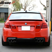 Load image into Gallery viewer, Fits 11-16 BMW 5-Series F10 3D Type CF (CF) Roof Spoiler Wing