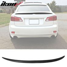 Load image into Gallery viewer, 2006-2013 Lexus IS250 IS350 Sedan SP Style Black Trunk Spoiler Wing PU