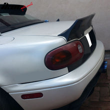 Load image into Gallery viewer, 1990-1997 Mazda Miata RB Rocket Style Add-on Black Trunk Spoiler PU