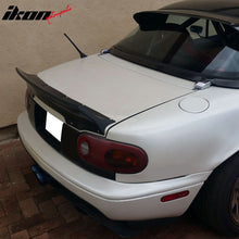 Load image into Gallery viewer, 1990-1997 Mazda Miata RB Rocket Style Add-on Black Trunk Spoiler PU