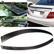 Load image into Gallery viewer, 2008-2014 Benz C-Class W204 OE Style Roof Trunk Spoiler Carbon Fiber