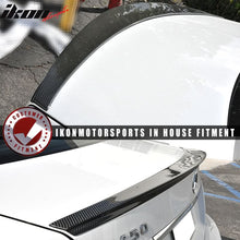 Load image into Gallery viewer, 2008-2014 Mercedes-Benz C Class W204 Sedan Trunk Spoiler Carbon Fiber