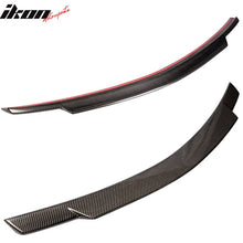 Load image into Gallery viewer, 2008-2014 Benz C-Class W204 Sedan V Style Carbon Fiber Trunk Spoiler