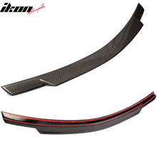 Load image into Gallery viewer, 2008-2014 Benz C-Class W204 Sedan V Style Carbon Fiber Trunk Spoiler