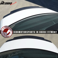 Load image into Gallery viewer, 2008-2014 Mercedes Benz W204 Sedan V Matte Carbon Fiber Trunk Spoiler