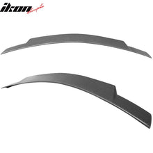 Load image into Gallery viewer, 2008-2014 Mercedes Benz W204 Sedan V Matte Carbon Fiber Trunk Spoiler
