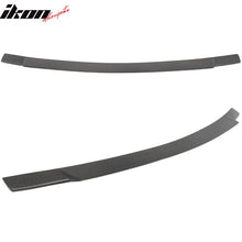 Load image into Gallery viewer, 2008-2014 Mercedes Benz W204 Sedan V Matte Carbon Fiber Trunk Spoiler