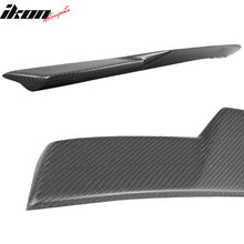 Load image into Gallery viewer, 2008-2014 Mercedes Benz W204 Sedan V Matte Carbon Fiber Trunk Spoiler
