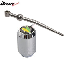 Load image into Gallery viewer, Universal Wakaba Driver Badge JDM Chrome Short Throw Shifter Knob