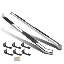 Load image into Gallery viewer, 2007-2016 Chevrolet Silverado HD 3" Round Nerf Bars - Silver