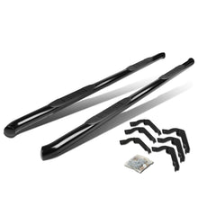 Load image into Gallery viewer, 99-16 Chevrolet Silverado / GMC Sierra HD 3" Round Nerf Bars - Black