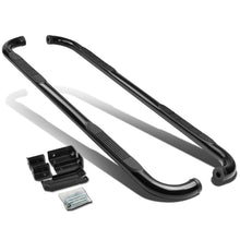 Load image into Gallery viewer, 99-16 Chevy Silverado GMC Sierra 3" Round Nerf Bars Extended Cab Black