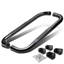 Load image into Gallery viewer, 99-16 Chevrolet Silverado Standard Cab 3" Round Nerf Bars Black