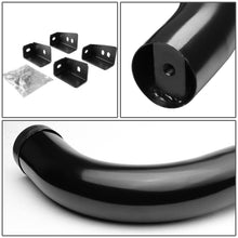 Load image into Gallery viewer, 99-16 Chevrolet Silverado Standard Cab 3" Round Nerf Bars Black