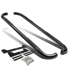 Load image into Gallery viewer, 2002-2008 Dodge Ram 1500/2500/3500 Quad Cab 3" Round Nerf Bars Black