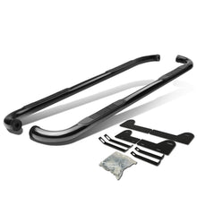 Load image into Gallery viewer, 2002-2008 Dodge Ram 1500/2500/3500 Quad Cab 3" Round Nerf Bars Black
