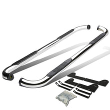 Load image into Gallery viewer, 02-08 Dodge Ram 1500/2500/3500 Quad Cab 3" Round Nerf Bars Silver