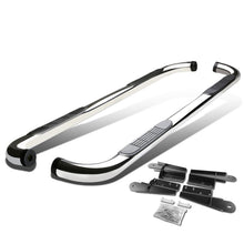 Load image into Gallery viewer, 2004-2008 Ford F-150 Extended Cab 3" Round Nerf Bars - Silver