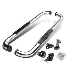 Load image into Gallery viewer, 2009-2014 Ford F-150 Regular Cab 3" Round Nerf Bars - Silver