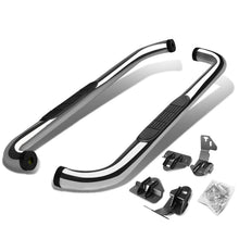 Load image into Gallery viewer, 2009-2014 Ford F-150 Regular Cab 3" Round Nerf Bars - Silver