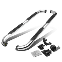 Load image into Gallery viewer, 2009-2014 Ford F-150 Super Crew 3" Round Nerf Bars - Silver