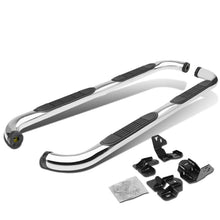 Load image into Gallery viewer, 2009-2014 Ford F-150 Super Crew 3" Round Nerf Bars - Silver