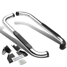 Load image into Gallery viewer, 99-16 Ford F-250 F-350 Super Duty 3" Round Nerf Bar Step Bar Silver