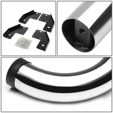Load image into Gallery viewer, 99-16 Ford F-250 F-350 Super Duty Crew Cab 3" Round Nerf Bars Silver